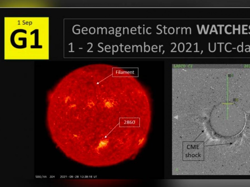 Qué es una tormenta geomagnética y cuándo podría llegar a la Tierra